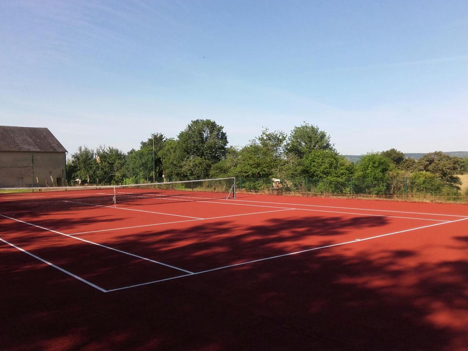 La Vache Tennis Prive Crux-la-Ville エクステリア 写真